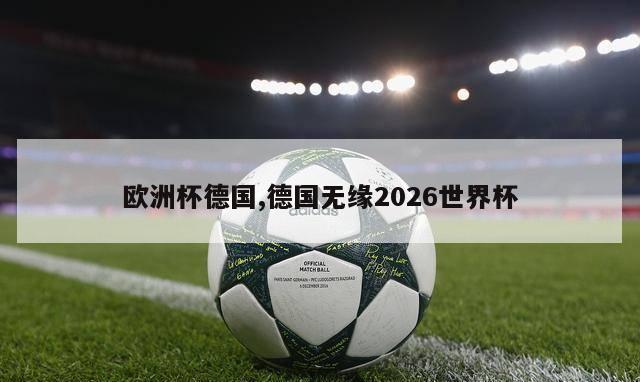 欧洲杯德国,德国无缘2026世界杯